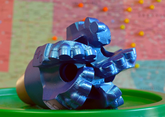 4 1-2 PDC Big Flush 2 3-8 API INFINITY 4-1/2" Big Flush 5-Blade PDC Bit